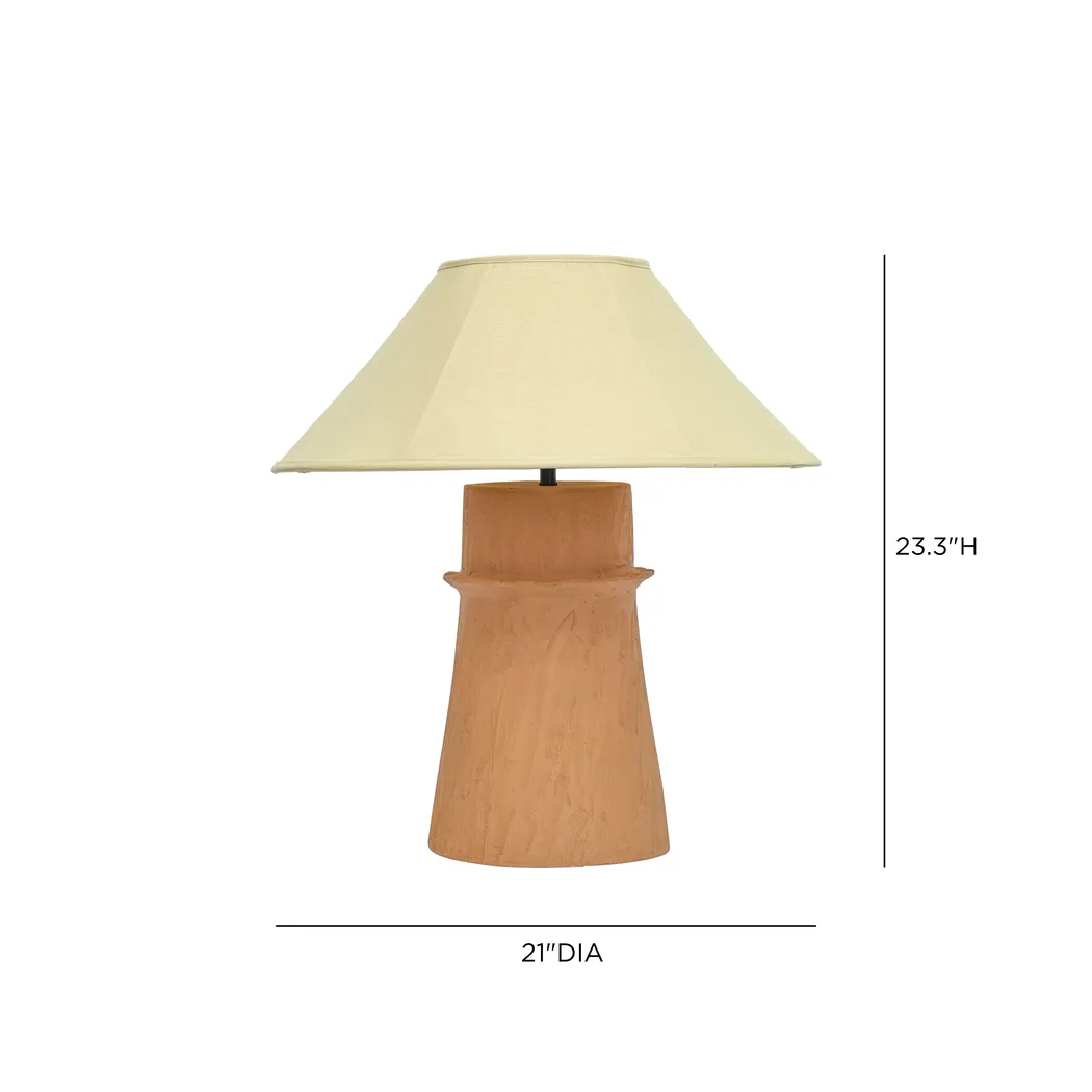 Ouaphris Terracotta Lamp - Thumbnail - Image 3