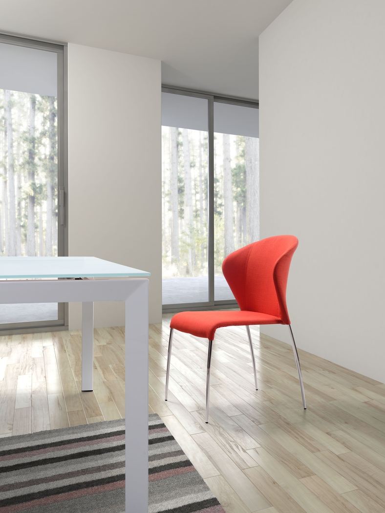 Oulu Tangerine Dining Chairs (Set of 4) - Thumbnail - Image 2