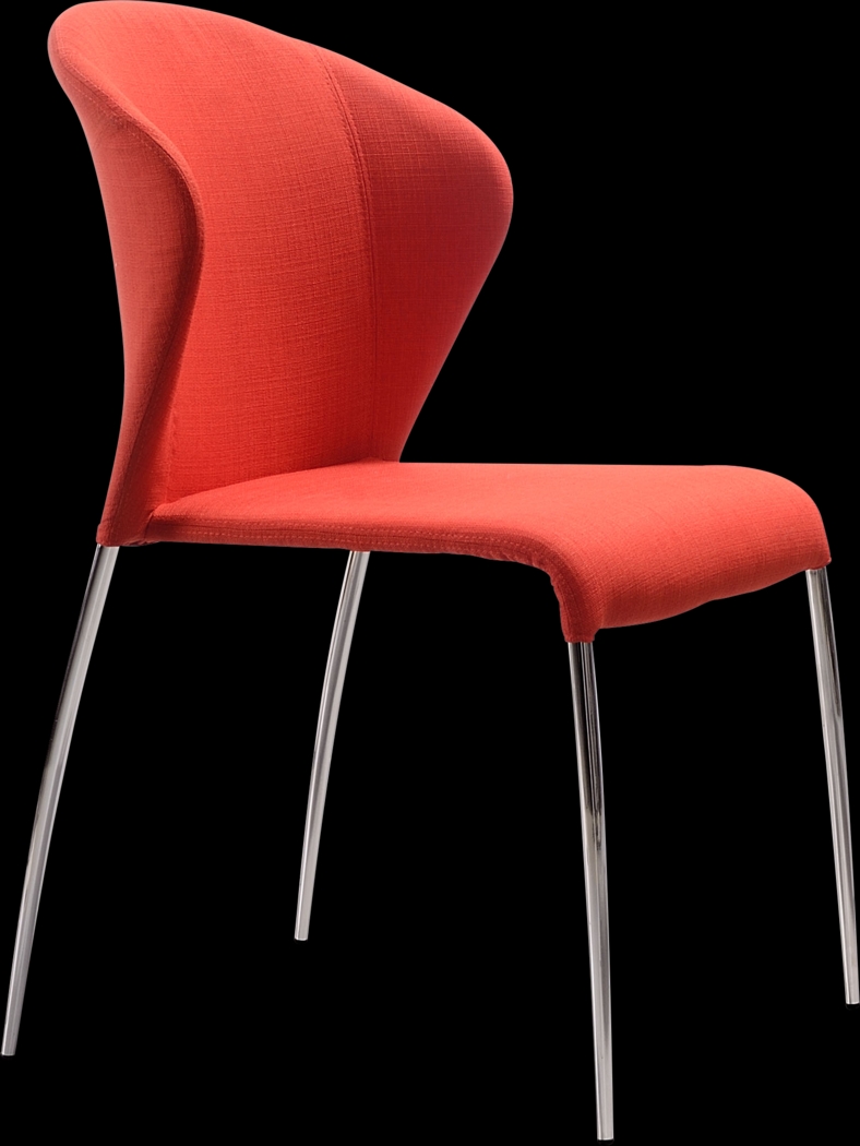 Oulu Tangerine Dining Chairs (Set of 4) - Thumbnail - Image 1