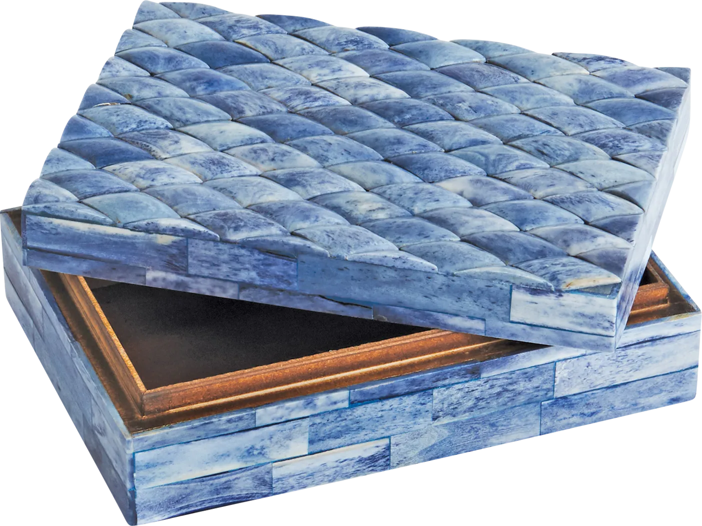 Ourlane Blue Decorative Box - Thumbnail - Image 2