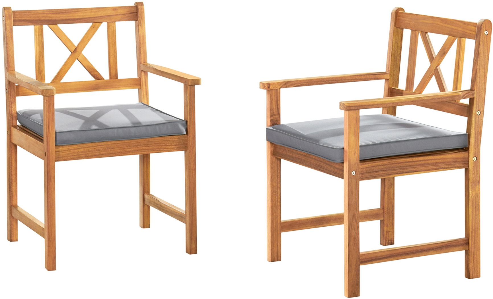 Outdoor Adlea Brown 3pc Dining Set - Thumbnail - Image 3