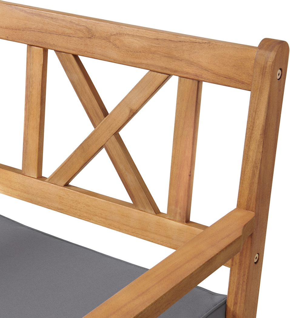 Outdoor Adlea Brown 3pc Dining Set - Thumbnail - Image 7