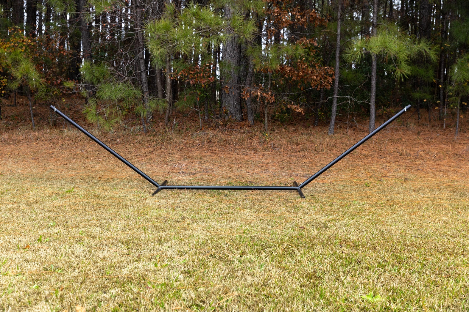 Outdoor Aegaeon Bronze Metal Hammock Stand - Thumbnail - Image 2