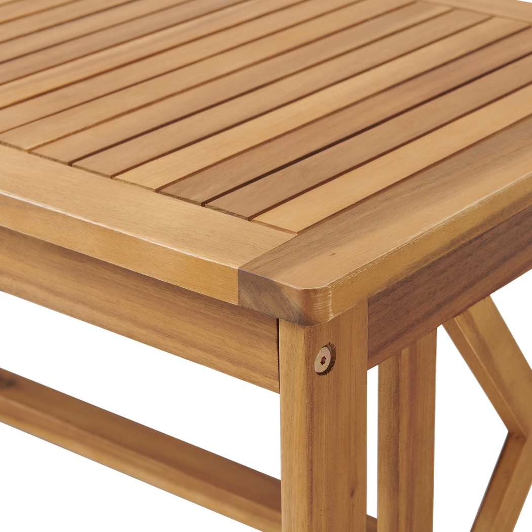 Outdoor Ahart Brown 4pc Seating Set - Thumbnail - Image 7