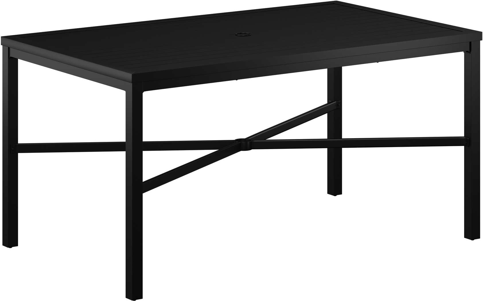 Outdoor Aisne Black 7 Pc Dining Set - Thumbnail - Image 5