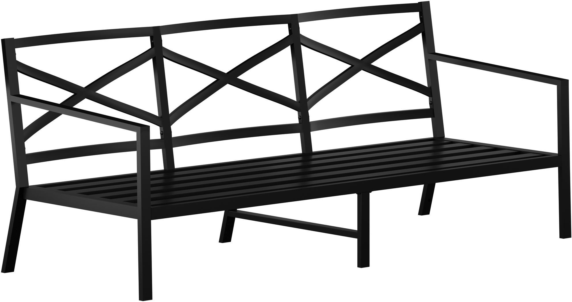 Outdoor Alberni White Sofa - Thumbnail - Image 6