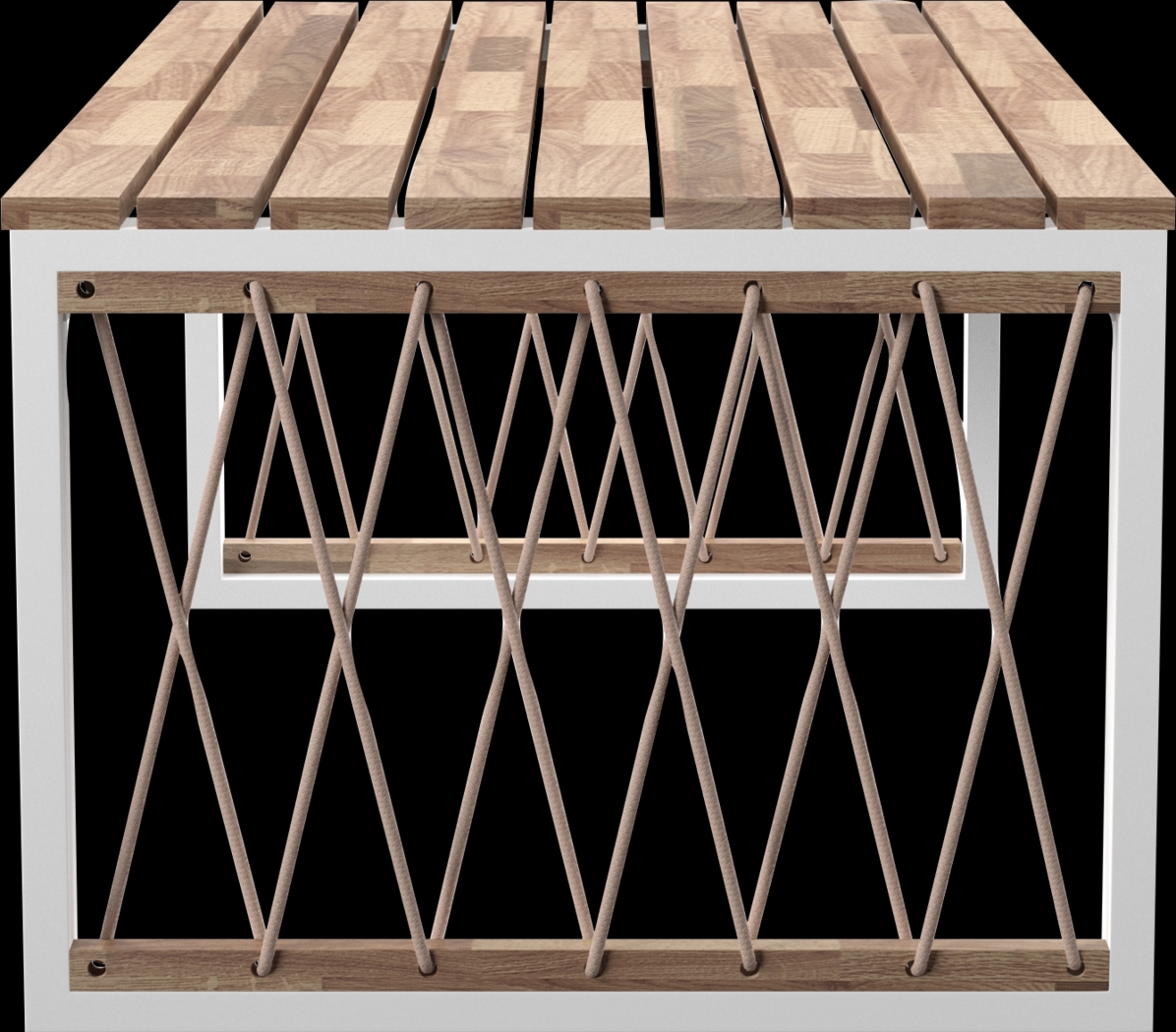 Outdoor Aldwell Natural Cocktail Table - Thumbnail - Image 3