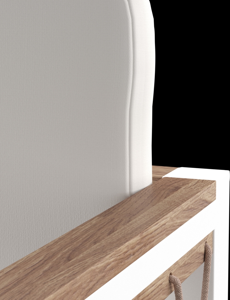 Outdoor Aldwell White Loveseat - Thumbnail - Image 4