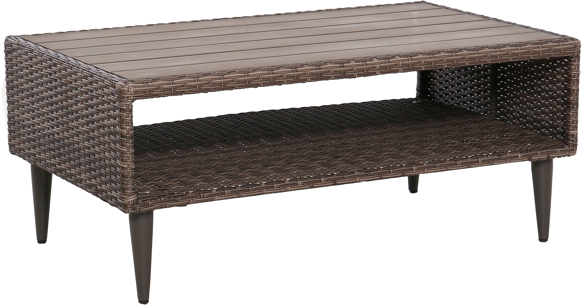 Outdoor Aleran Brown Cocktail Table - Thumbnail - Image 4