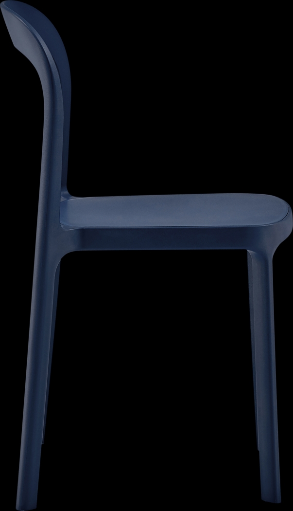 Outdoor Alether Blue Side Chair, Set of 2 - Thumbnail - Image 5