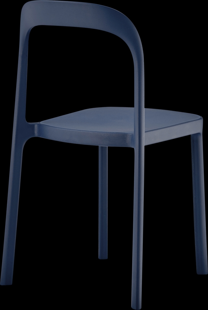 Outdoor Alether Blue Side Chair, Set of 2 - Thumbnail - Image 6