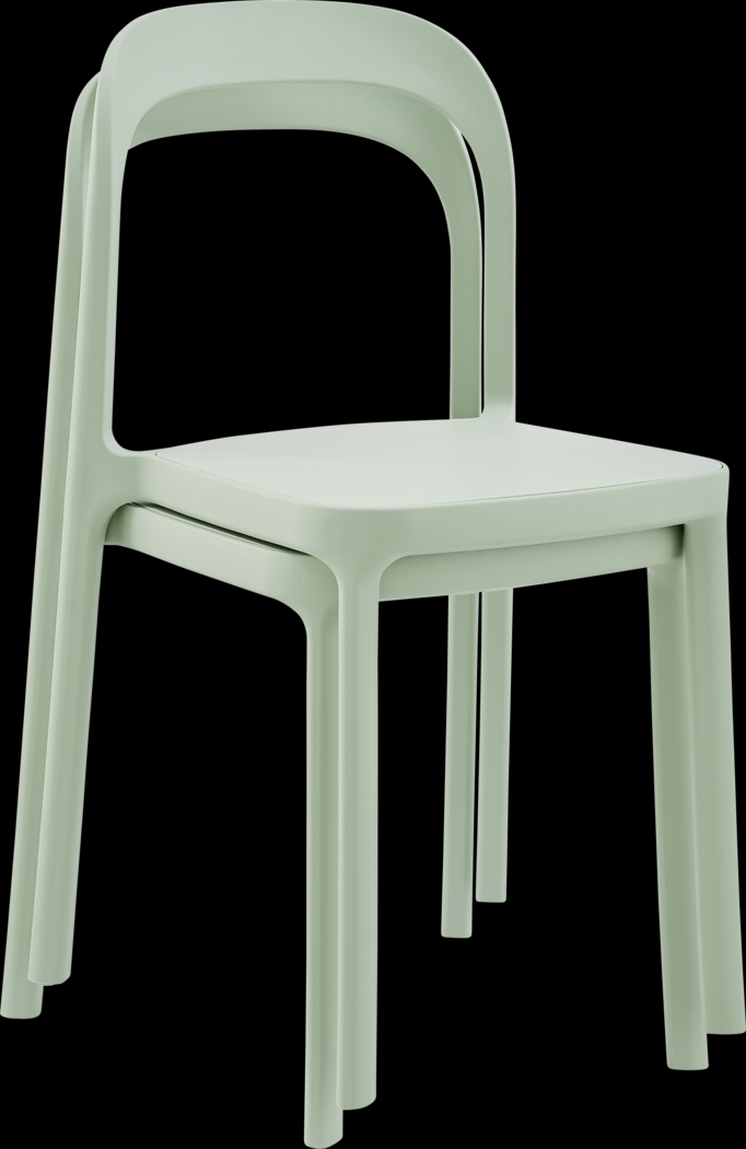 Outdoor Alether Mint Green Side Chair, Set of 2 - Thumbnail - Image 8