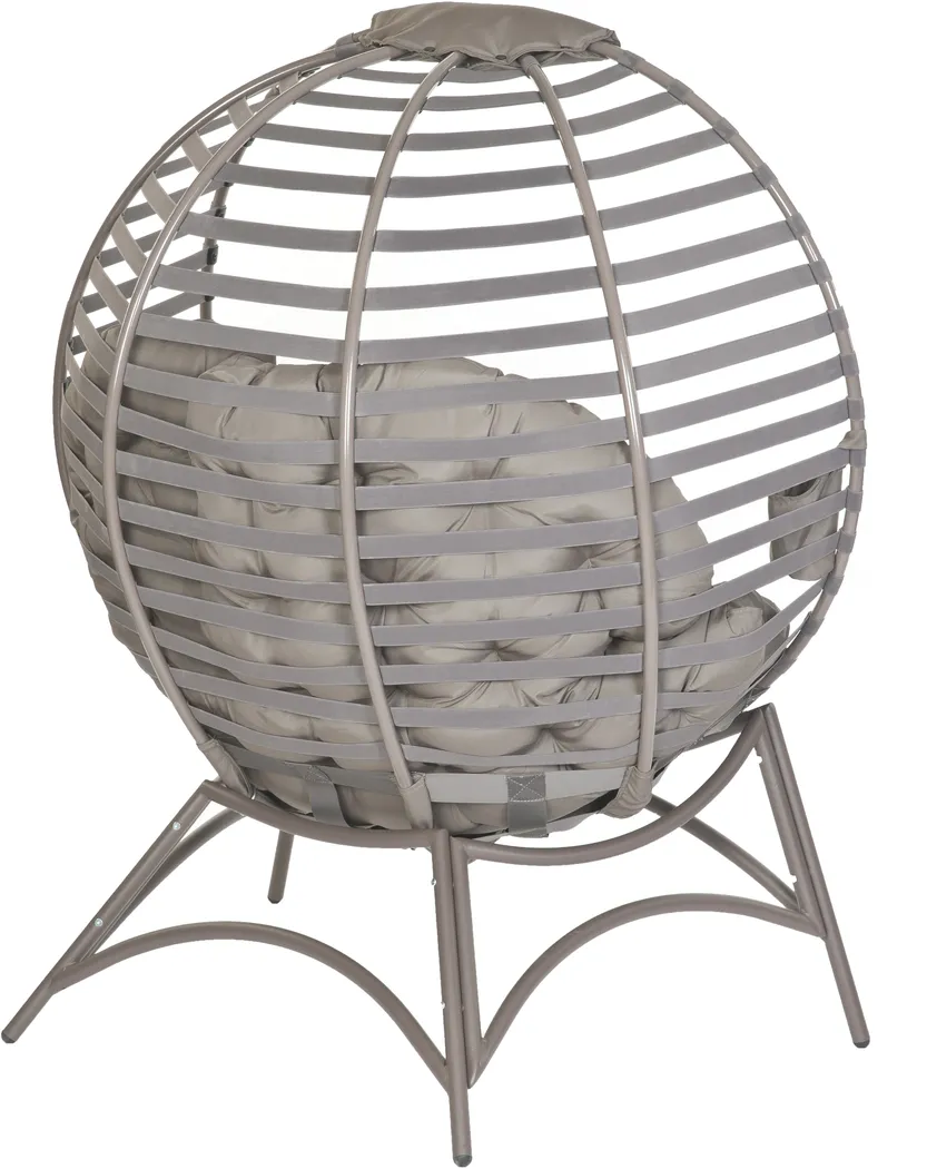 Outdoor Altgeld Beige Accent Chair - Thumbnail - Image 5