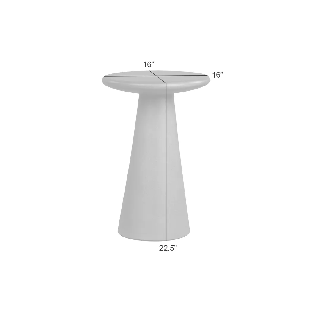 Outdoor Angana Gray End Table - Thumbnail - Image 4