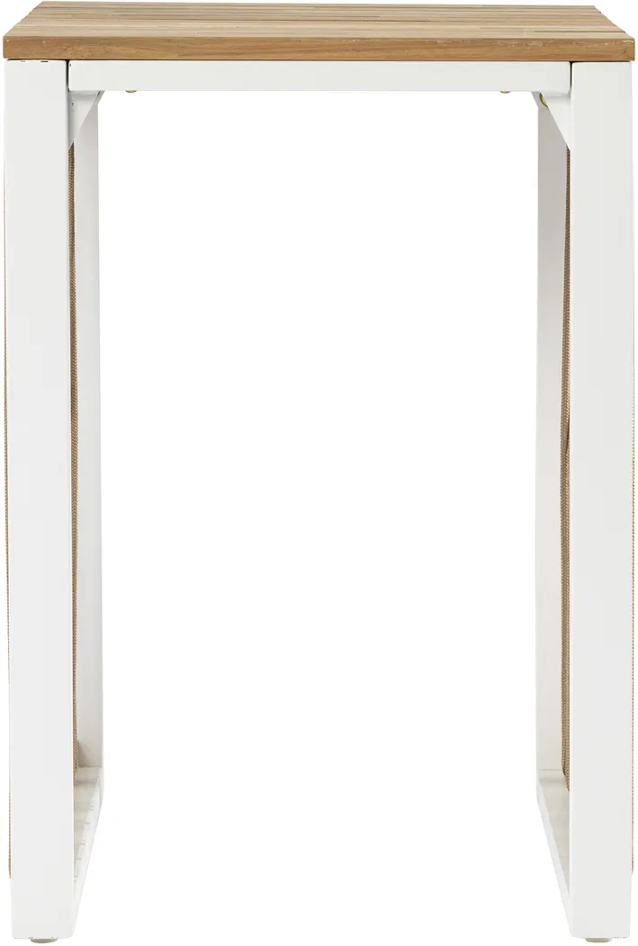 Outdoor Angelloz White End Table - Thumbnail - Image 4