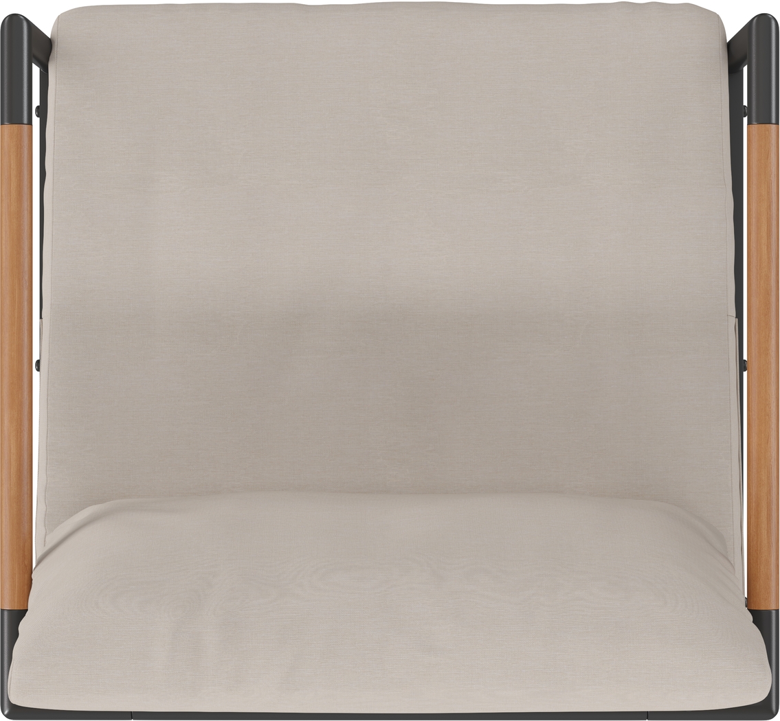 Outdoor Annelan Beige Accent Chair - Thumbnail - Image 5