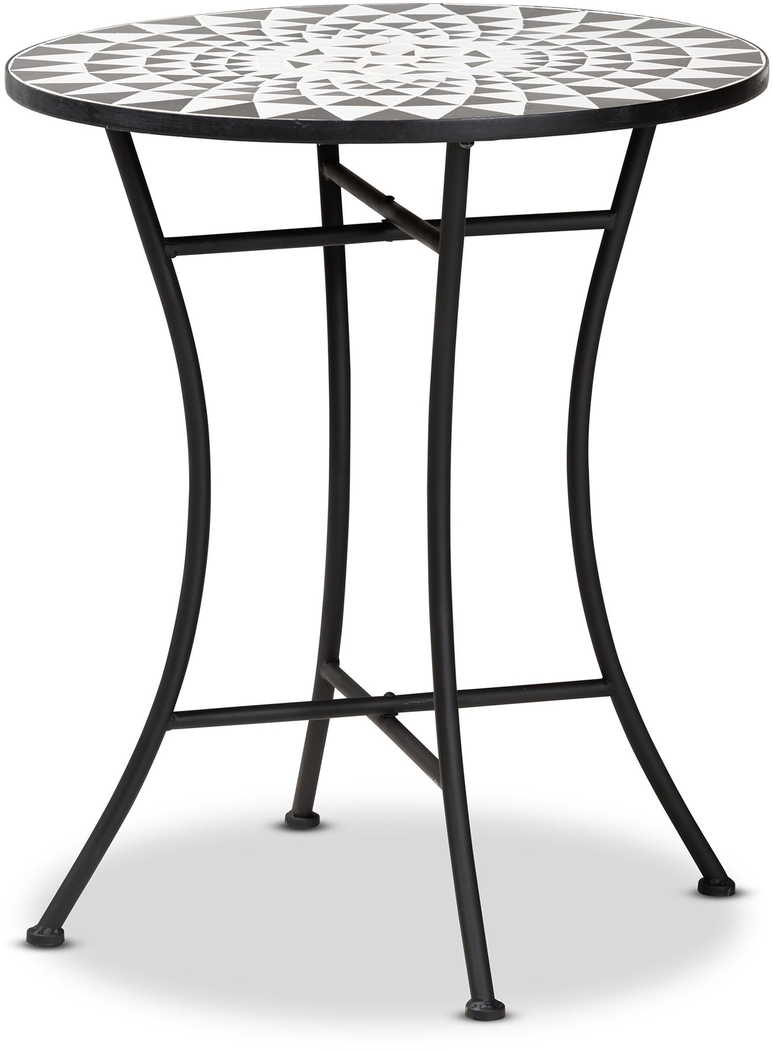 Outdoor Antina Black Dining Table - Thumbnail - Image 3