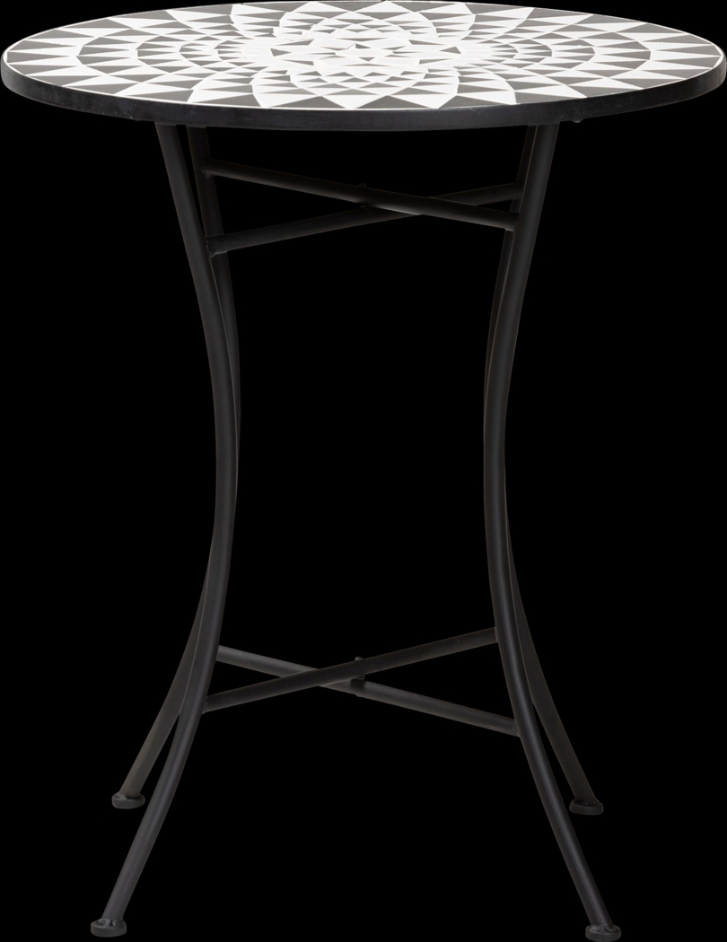 Outdoor Antina Black Dining Table - Thumbnail - Image 1