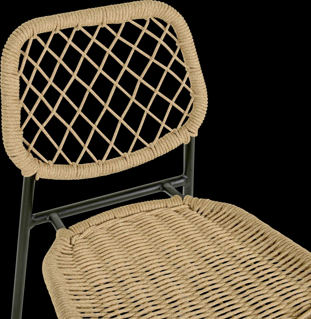 Outdoor Aquetong Brown Counter Stool - Thumbnail - Image 6