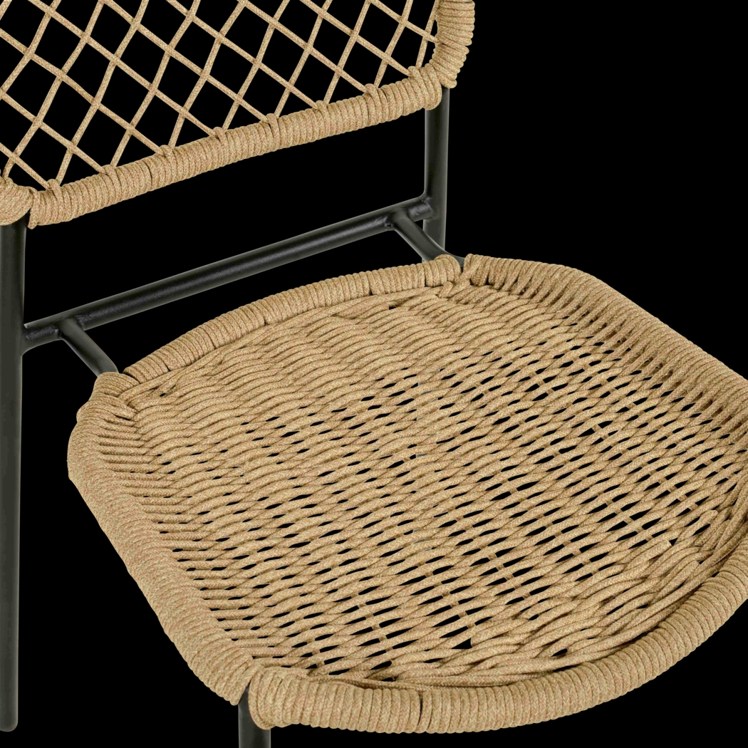 Outdoor Aquetong Brown Dining Chair - Thumbnail - Image 5