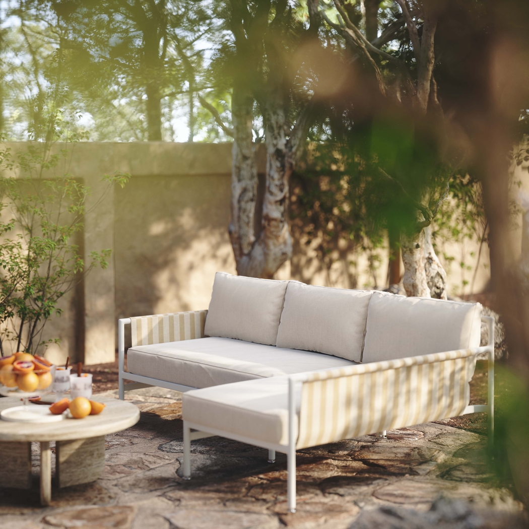 Outdoor Arboleda 2 Pc Right Arm Chaise Sectional - Thumbnail - Image 2