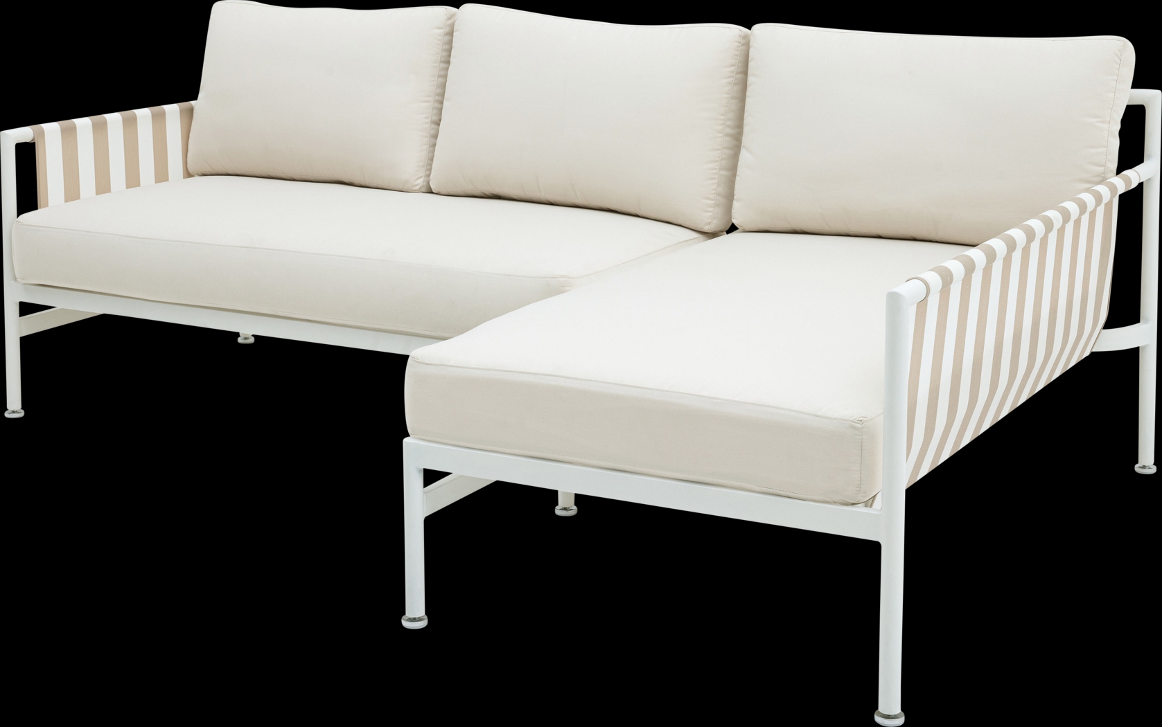 Outdoor Arboleda 2 Pc Right Arm Chaise Sectional - Thumbnail - Image 1