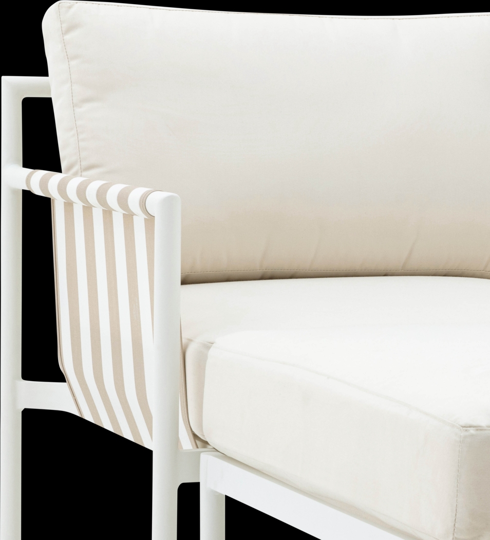 Outdoor Arboleda Cream Chaise - Thumbnail - Image 4