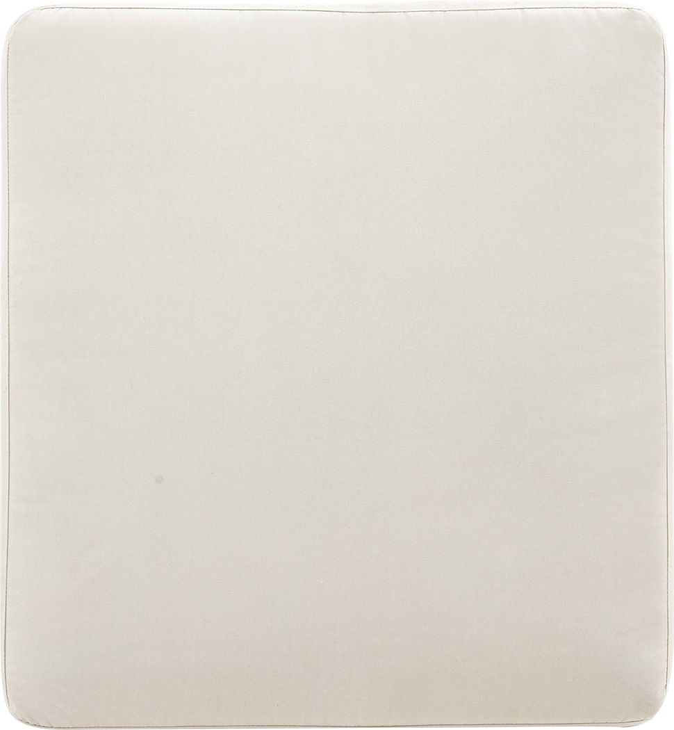 Outdoor Arboleda Cream Ottoman - Thumbnail - Image 4