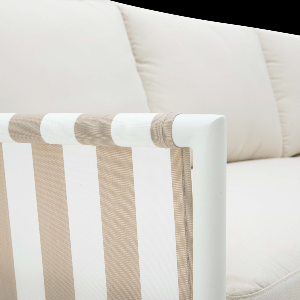 Outdoor Arboleda Cream Sofa - Thumbnail - Image 5