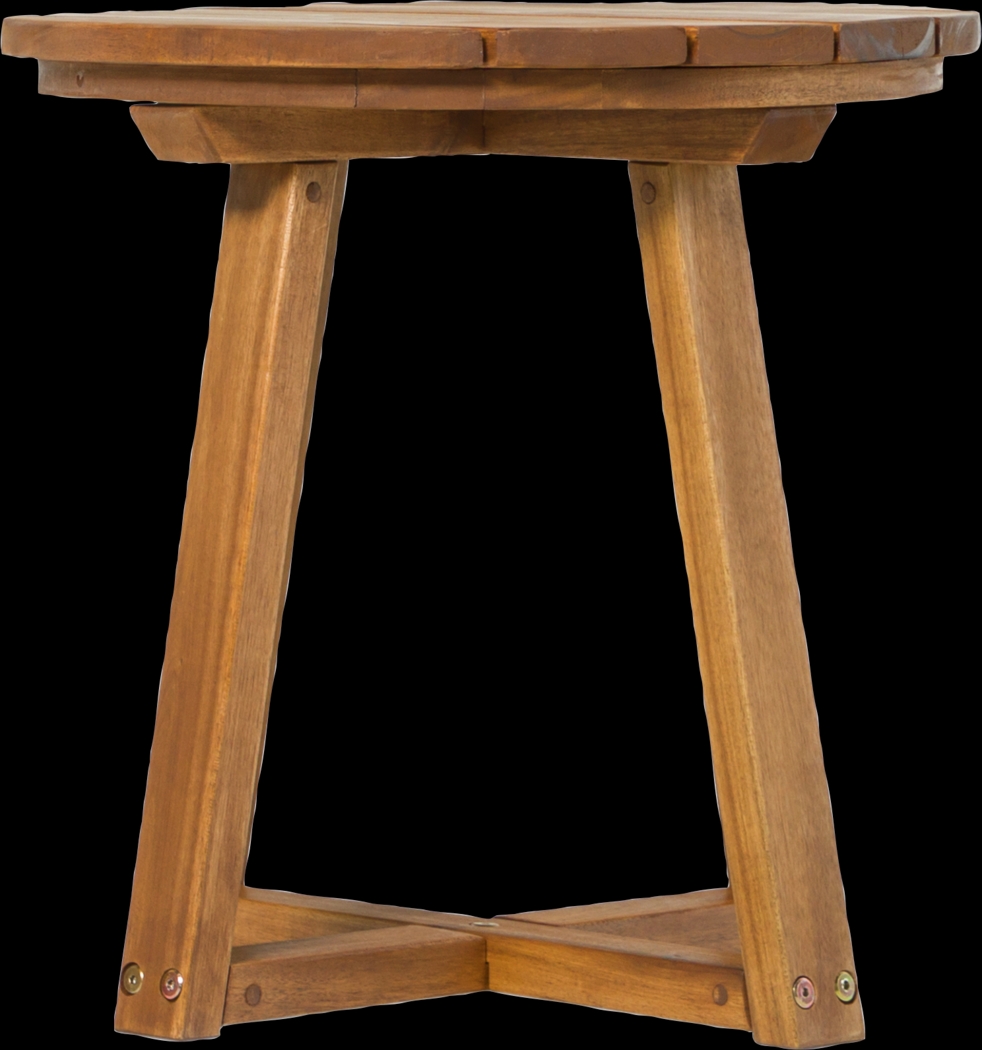 Outdoor Arborhazy Brown End Table - Thumbnail - Image 6