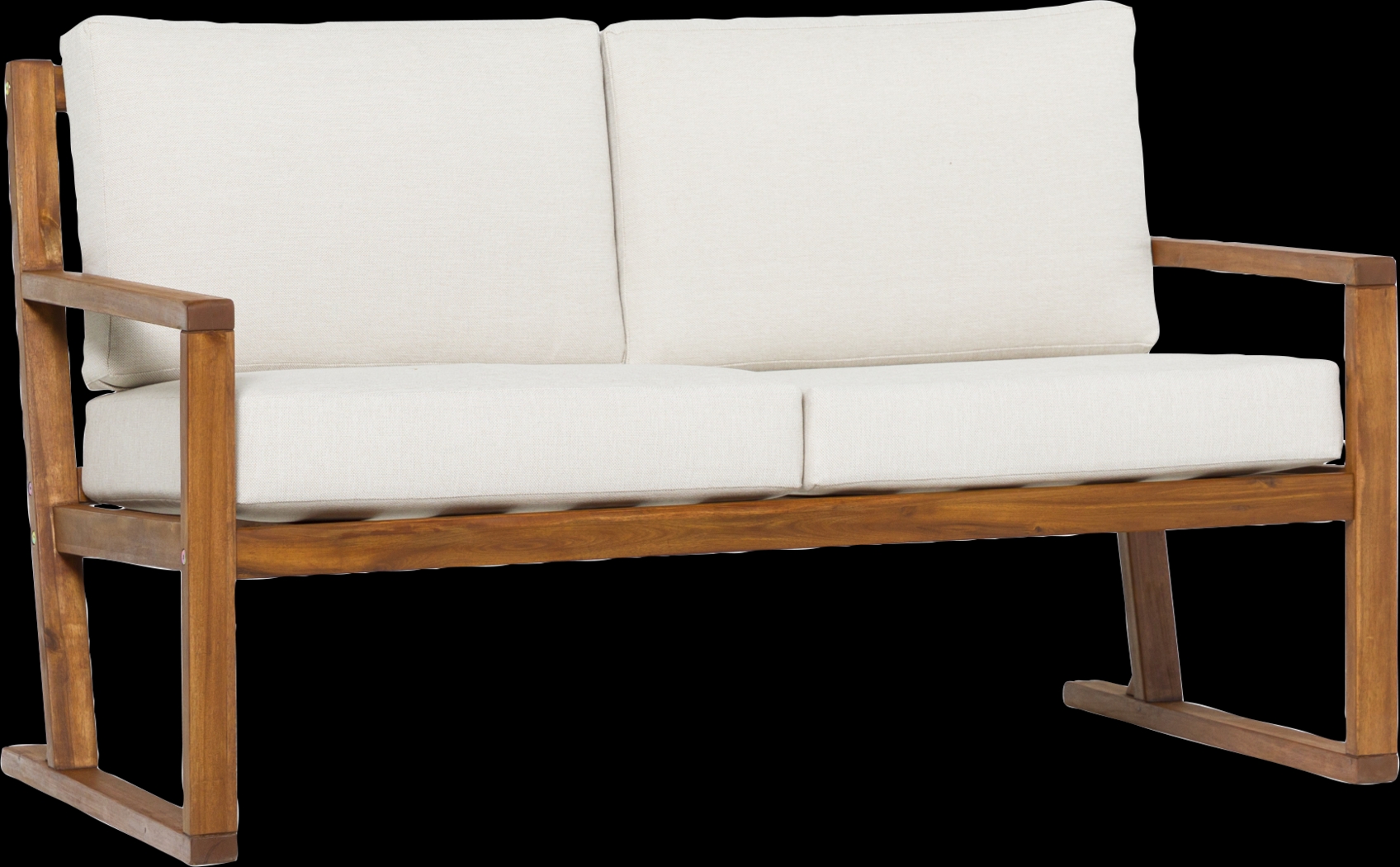 Outdoor Arborhazy Brown Loveseat - Thumbnail - Image 4