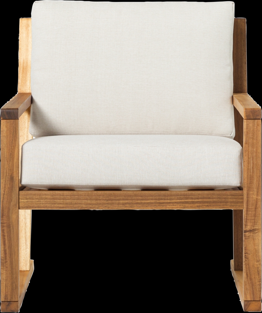 Outdoor Arborhazy Natural Accent Chair - Thumbnail - Image 4