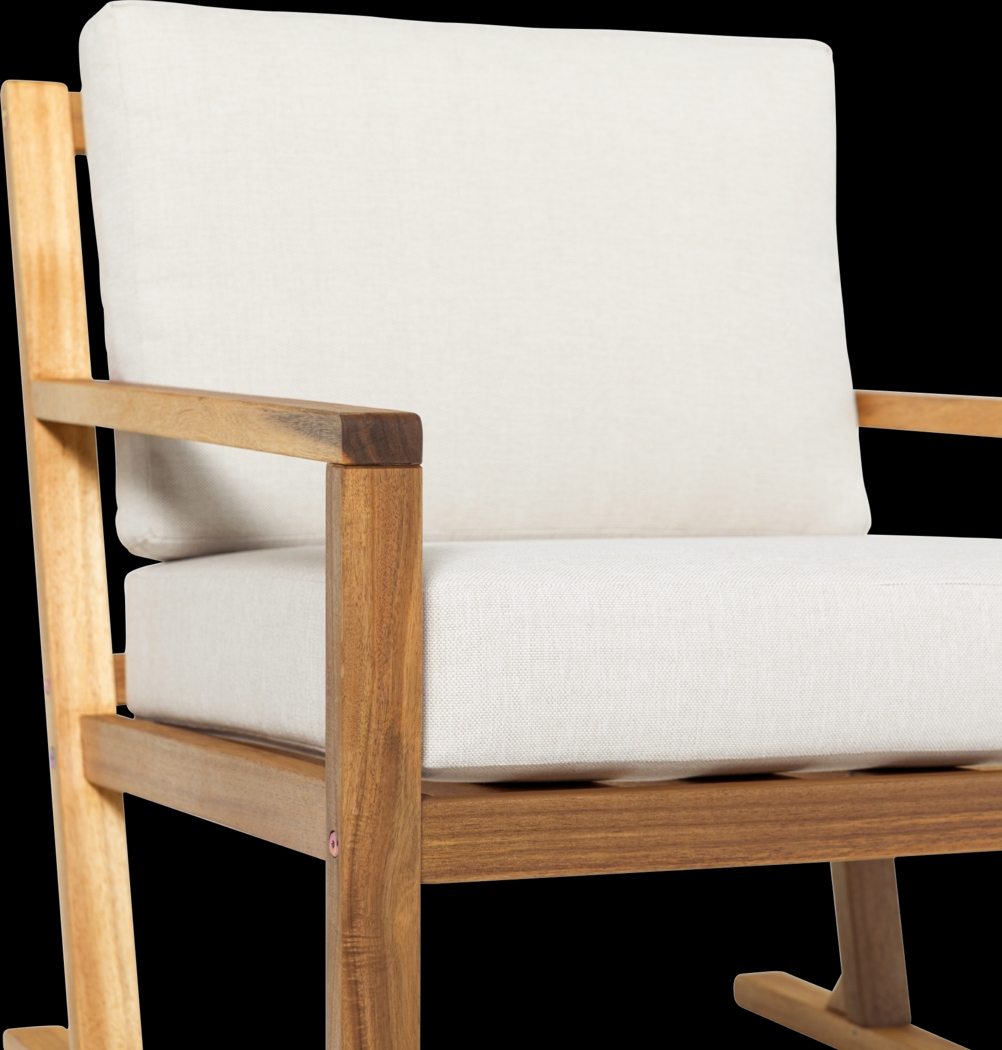 Outdoor Arborhazy Natural Accent Chair - Thumbnail - Image 5