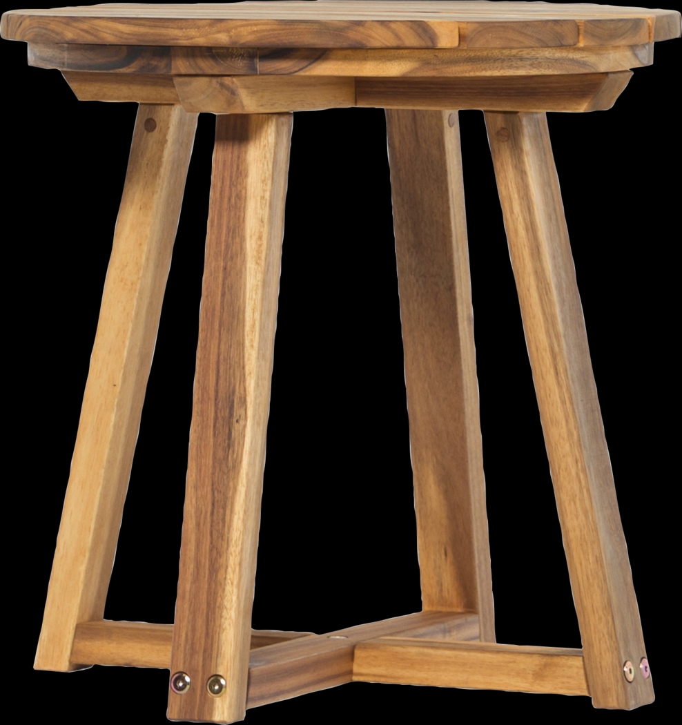 Outdoor Arborhazy Natural End Table - Thumbnail - Image 4