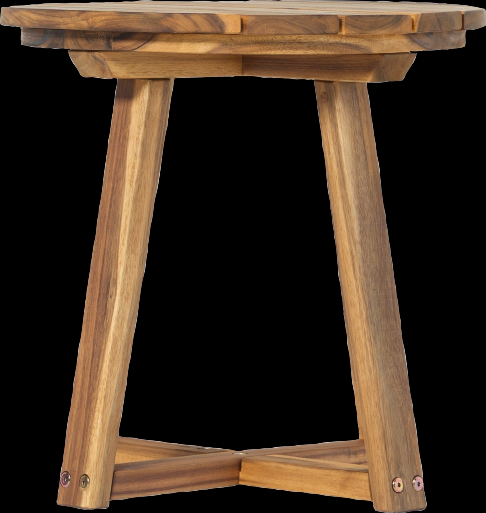 Outdoor Arborhazy Natural End Table - Thumbnail - Image 1
