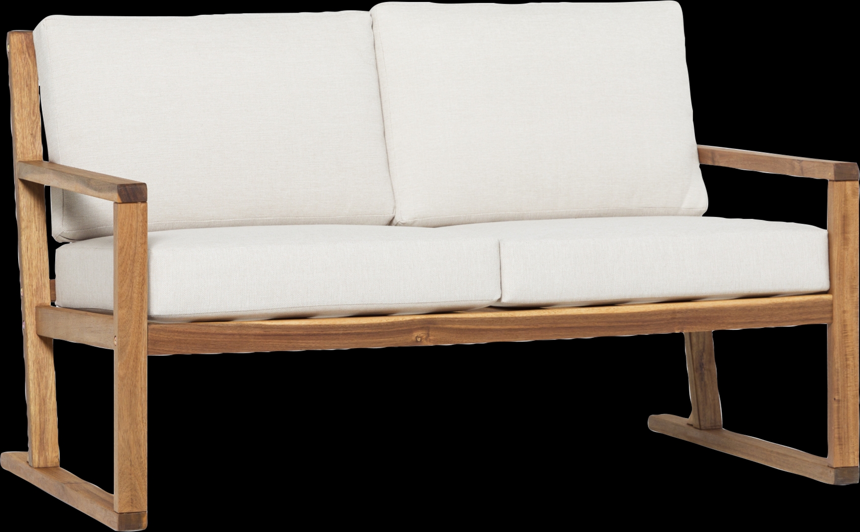 Outdoor Arborhazy Natural Loveseat - Thumbnail - Image 4