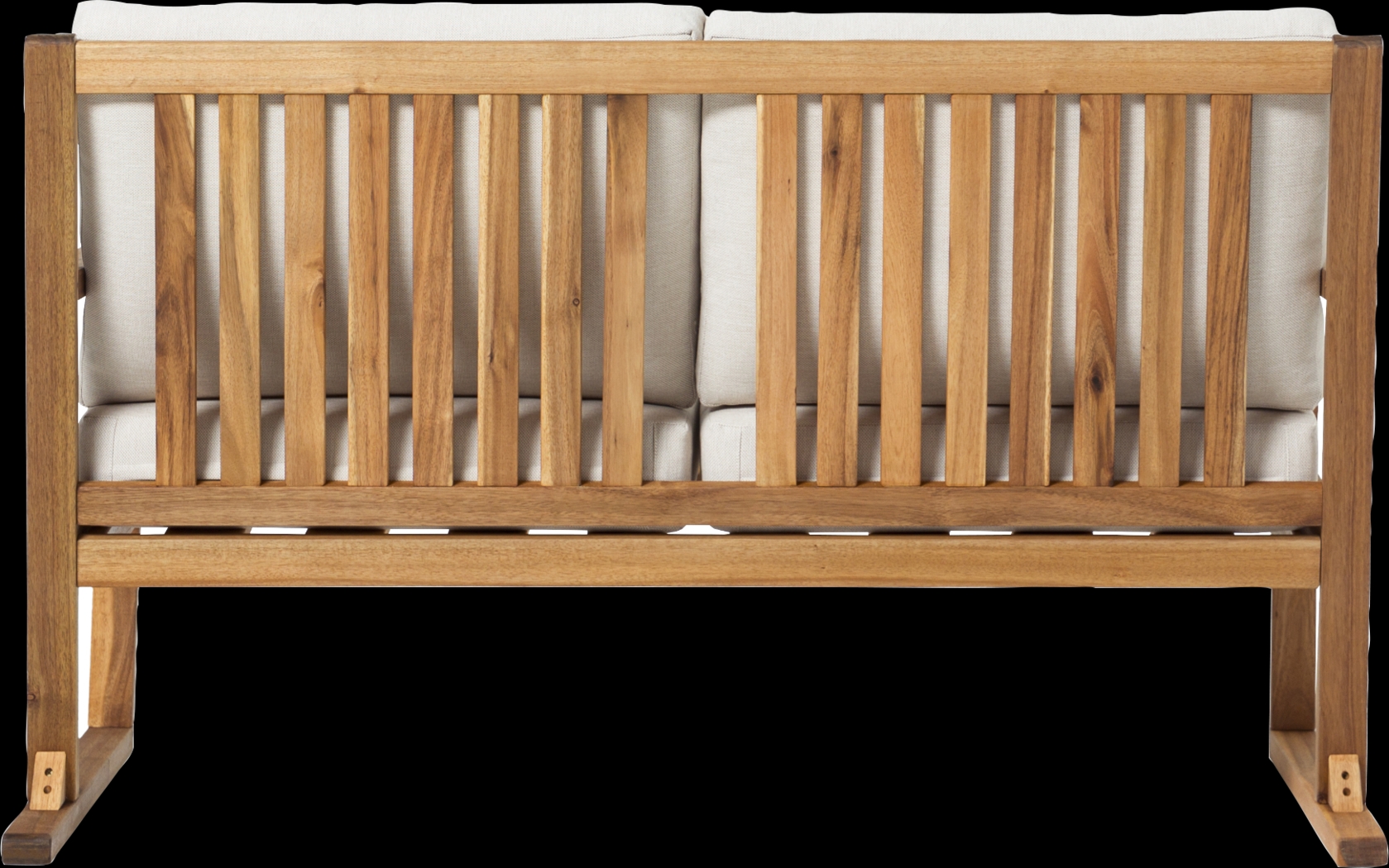 Outdoor Arborhazy Natural Loveseat - Thumbnail - Image 6