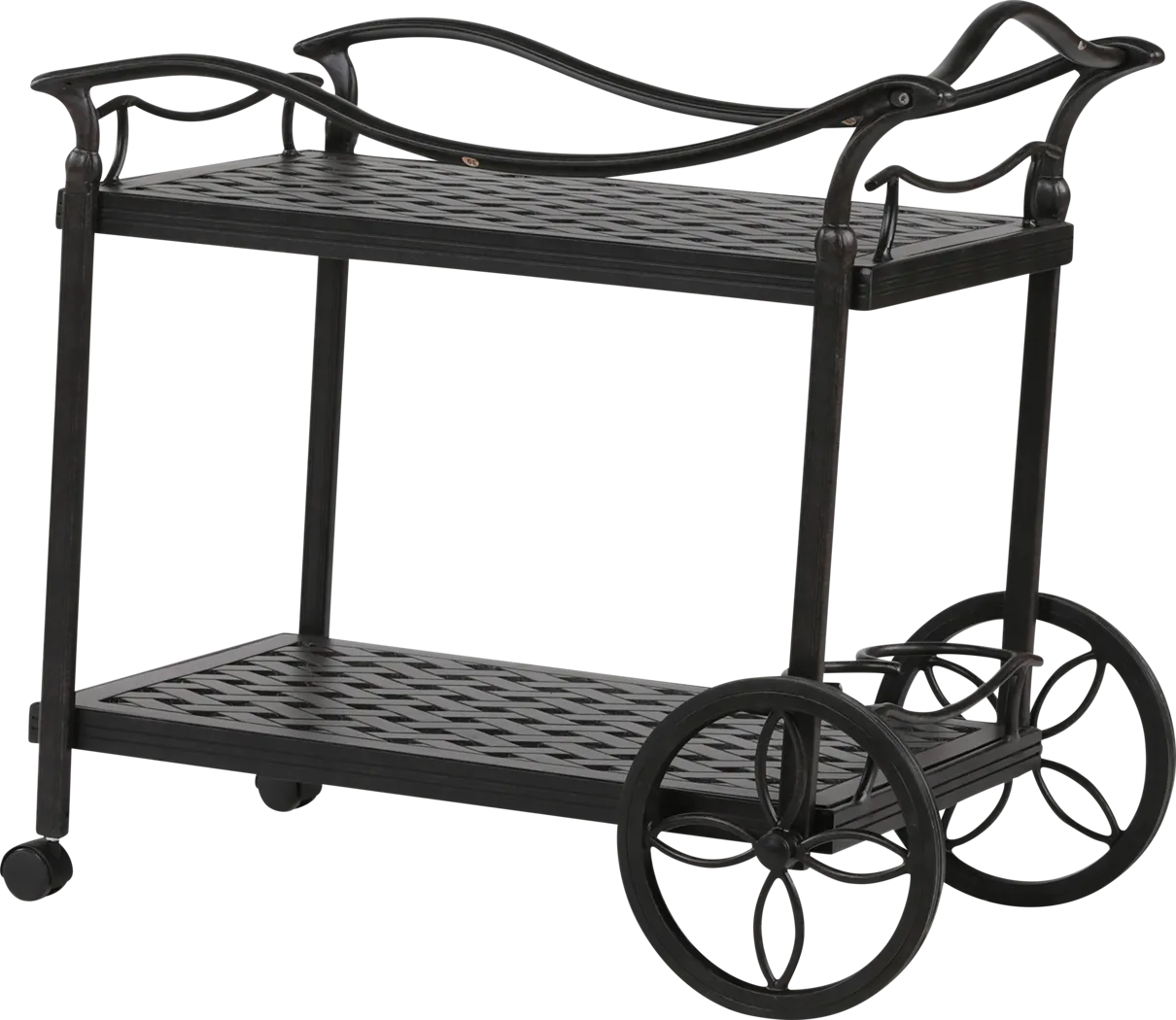 Outdoor Arignon Bronze Bar Cart - Thumbnail - Image 2