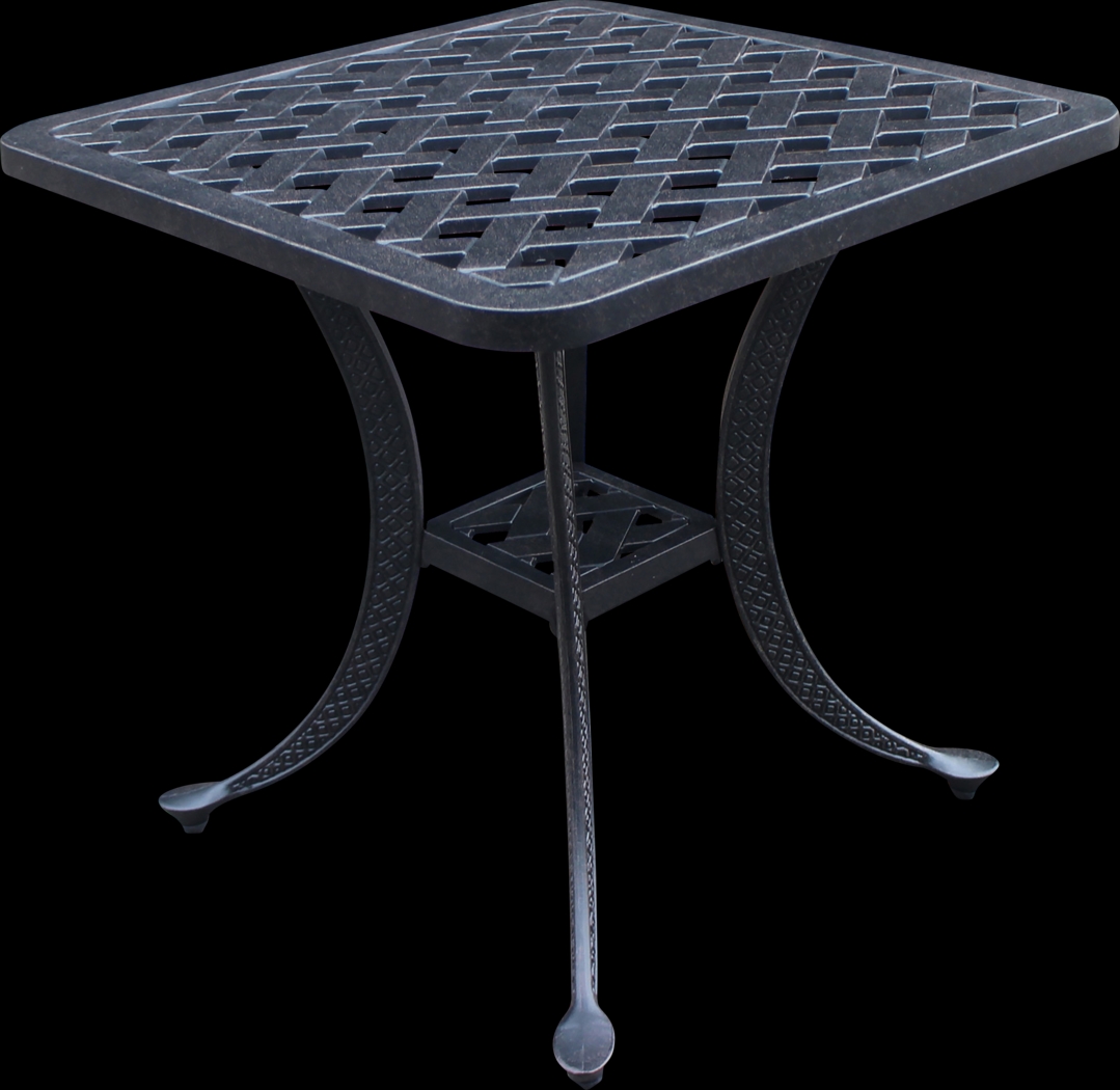 Outdoor Arignon Bronze End Table - Thumbnail - Image 1