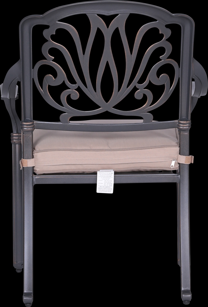 Outdoor Aurorette I Beige Chair, Set of 2 - Thumbnail - Image 5