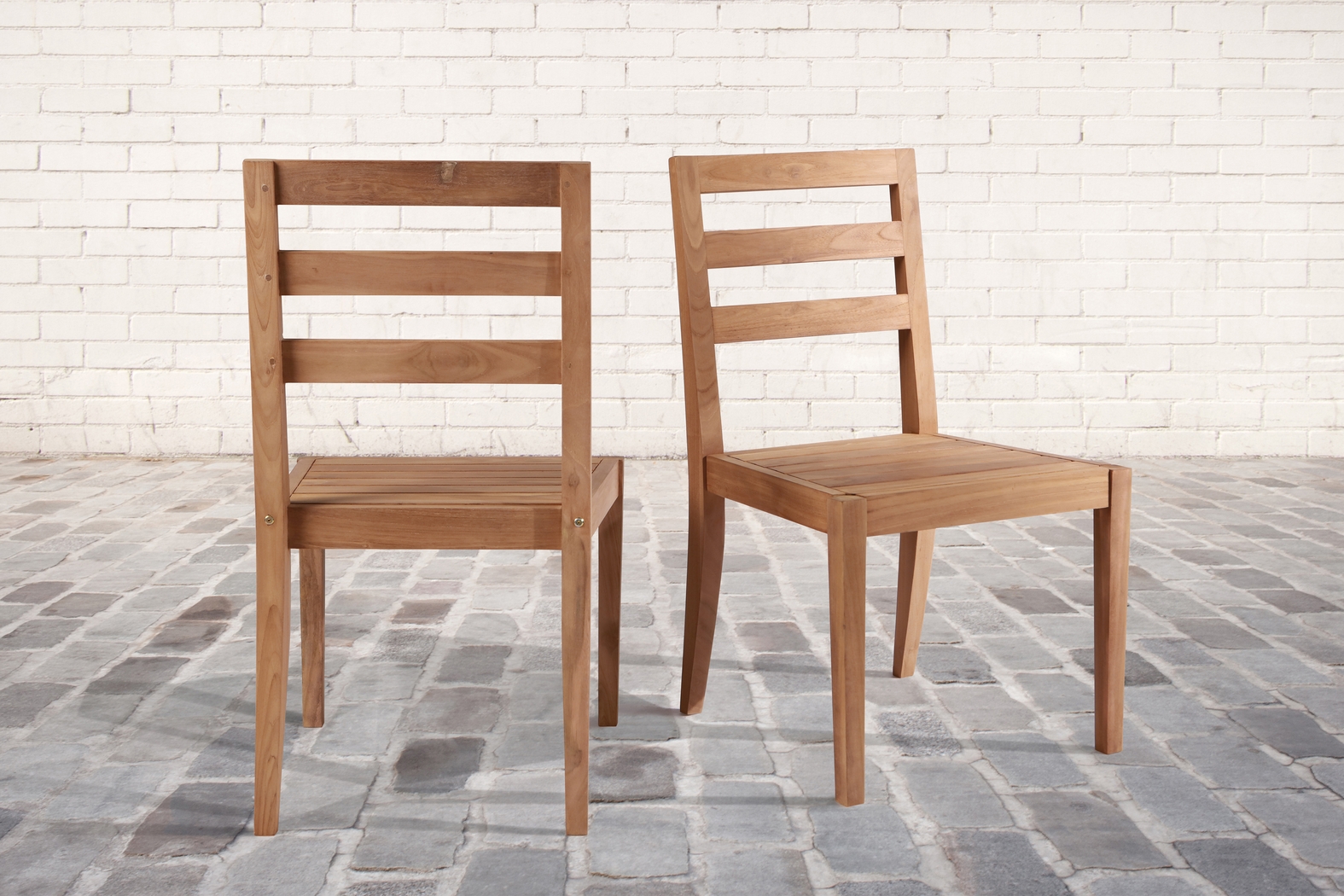 Outdoor Bacheller I Natural Dining Chair, Set of 2 - Thumbnail - Image 4