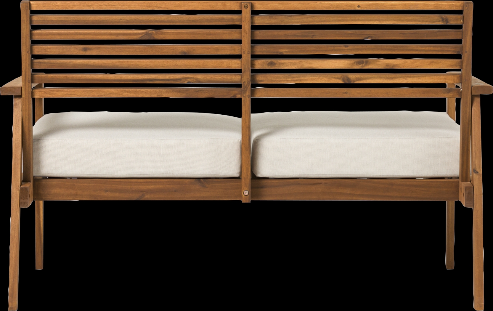 Outdoor Baypool Brown Loveseat - Thumbnail - Image 5