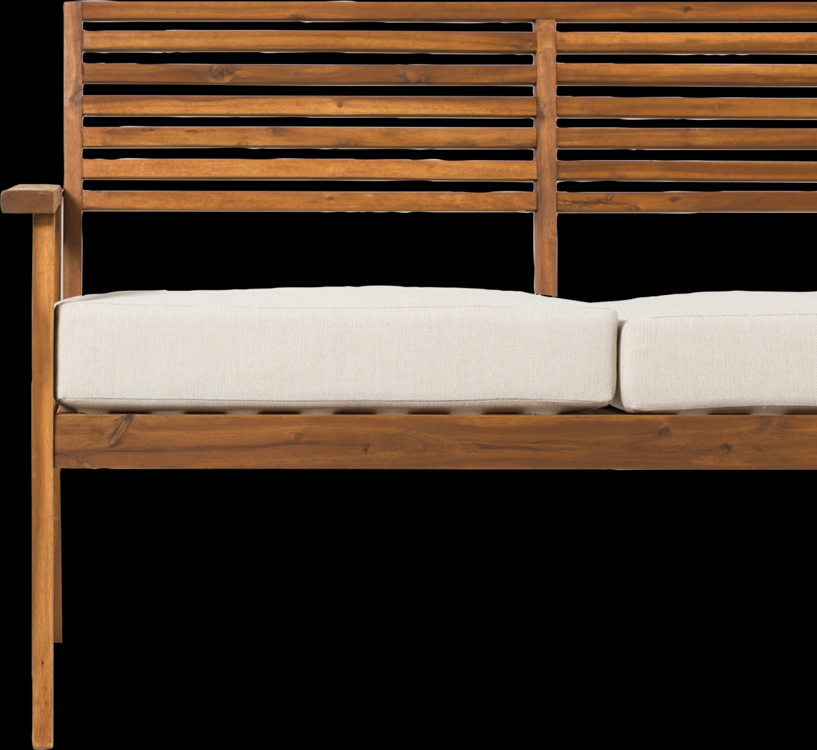 Outdoor Baypool Brown Loveseat - Thumbnail - Image 6