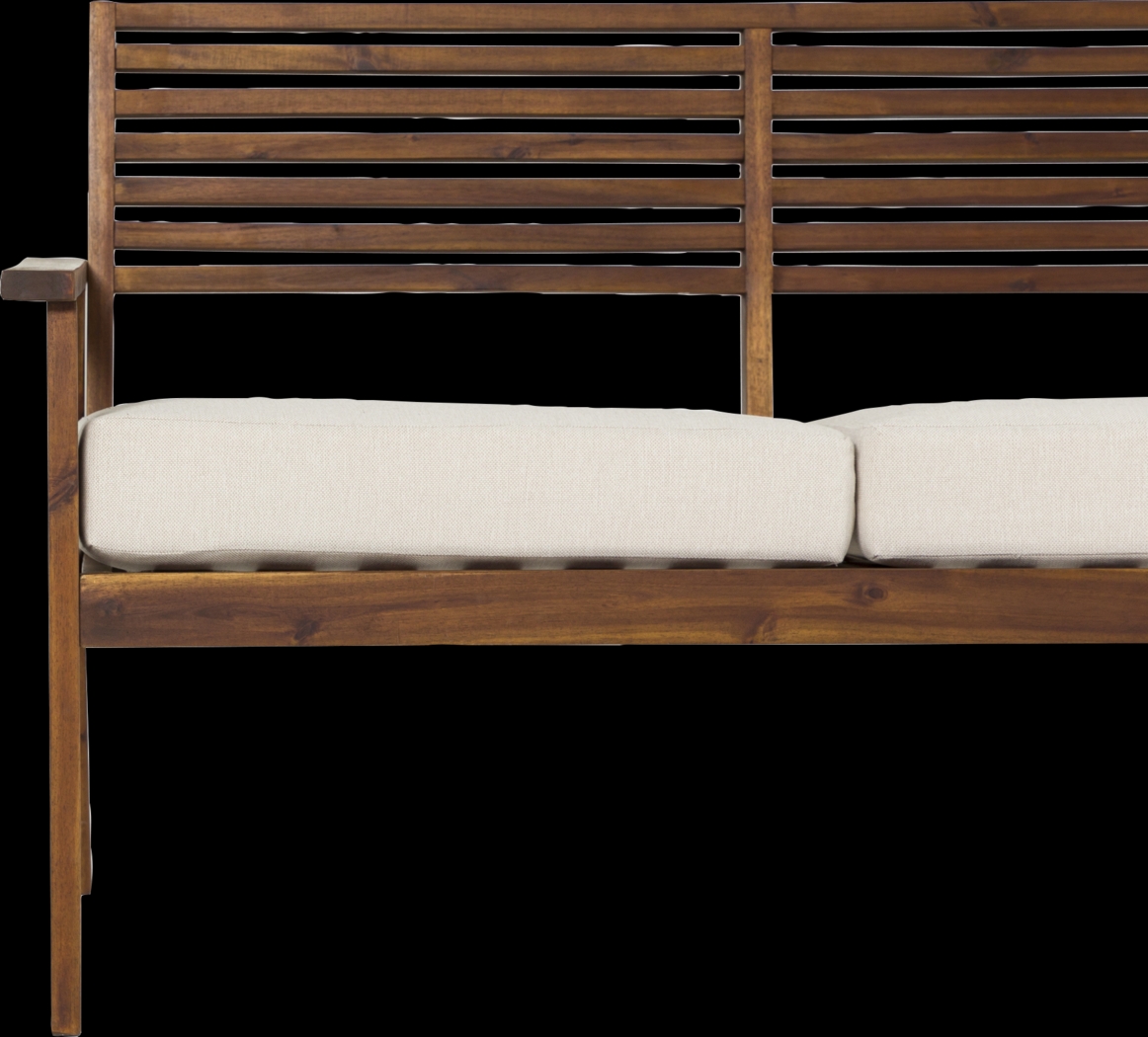 Outdoor Baypool Brown Loveseat - Thumbnail - Image 5