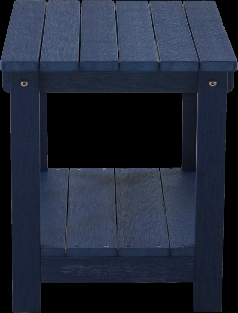 Outdoor Birchmount Blue End Table - Thumbnail - Image 3