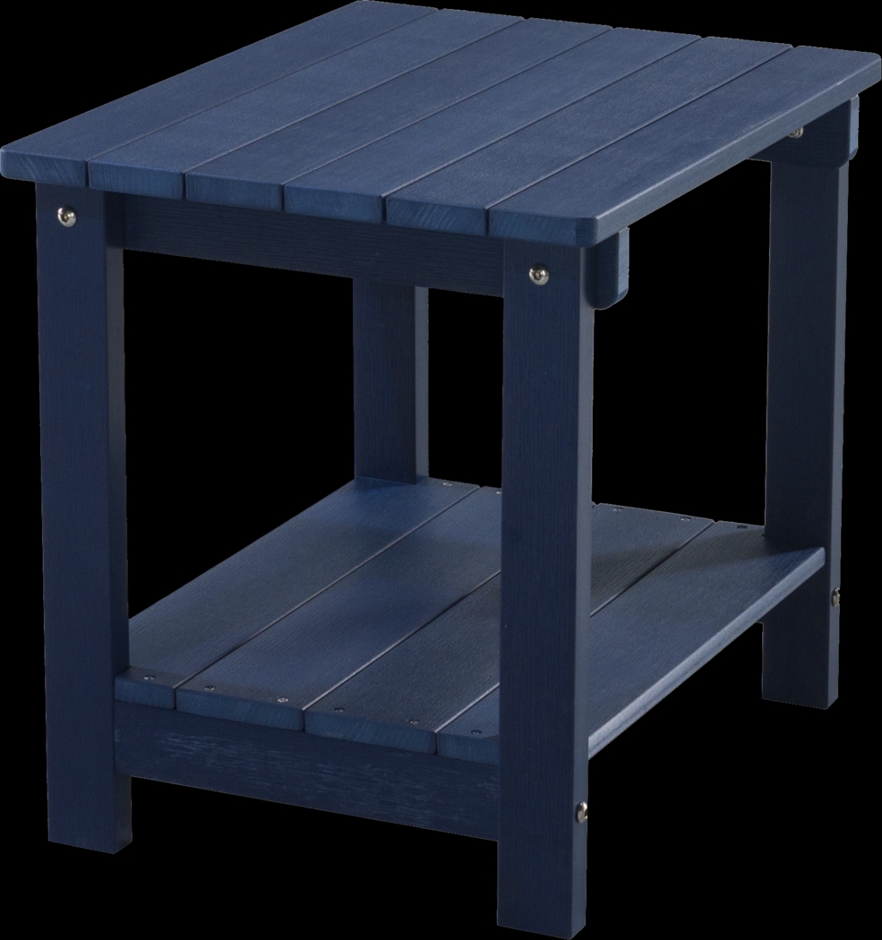 Outdoor Birchmount Blue End Table - Thumbnail - Image 4