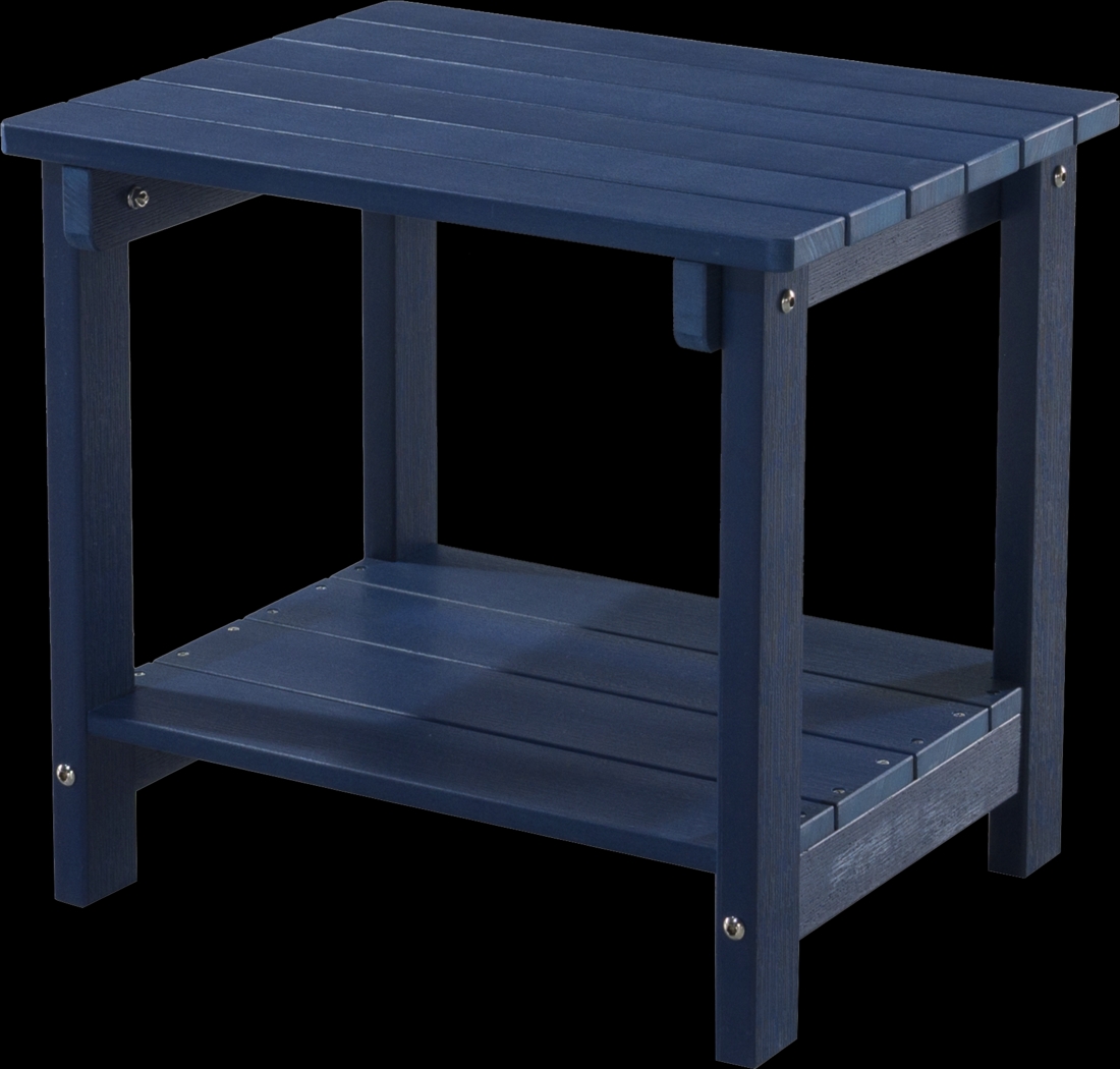 Outdoor Birchmount Blue End Table - Thumbnail - Image 1