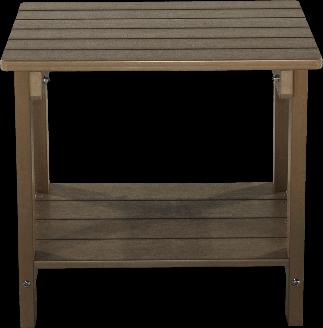 Outdoor Birchmount Brown End Table - Thumbnail - Image 2