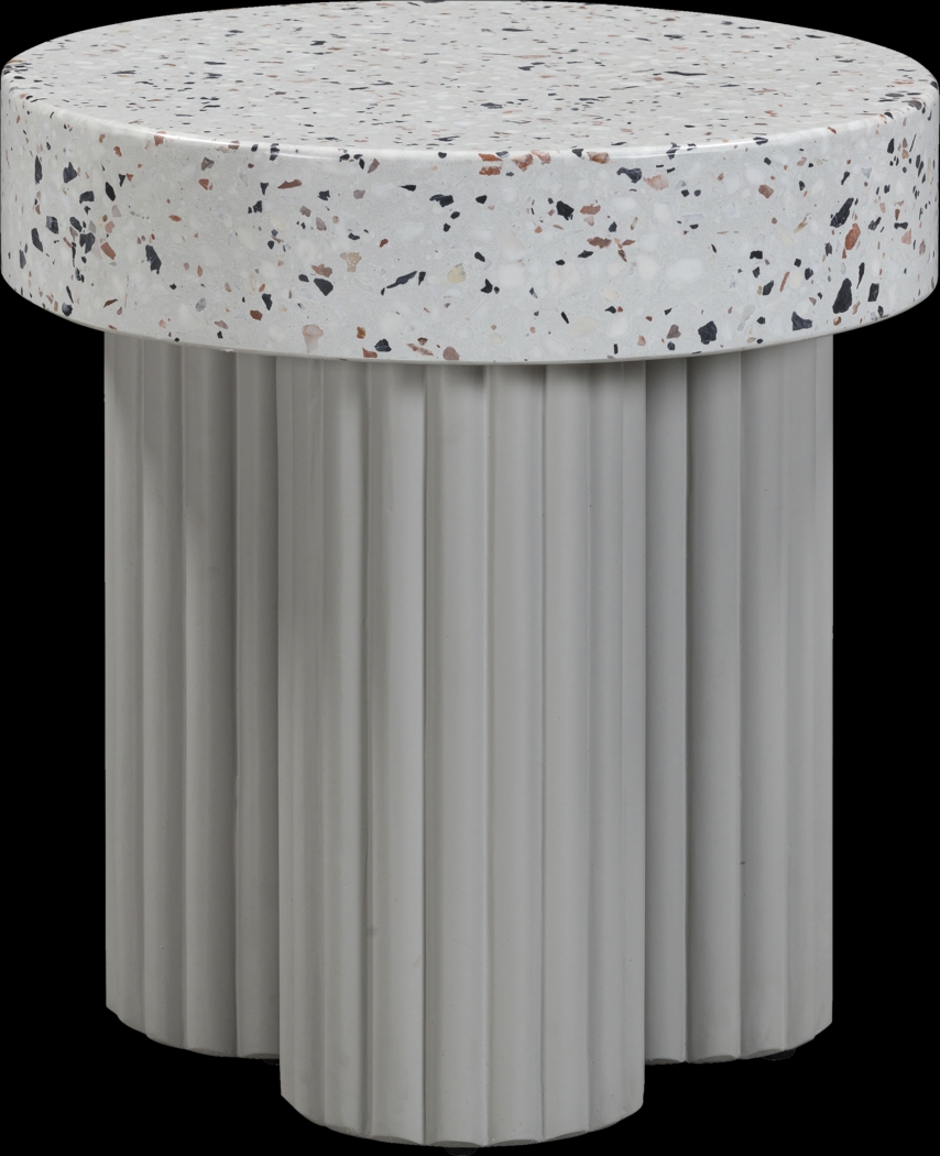 Outdoor Blakekey Gray End Table - Thumbnail - Image 1