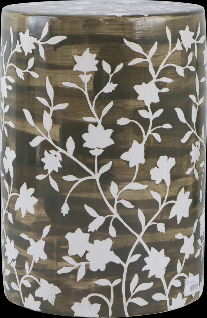 Outdoor Blodgett Brown Garden Stool - Thumbnail - Image 1